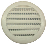 Maurice Franklin PLW-100 Series PLW100 3 Screen Louver, Polypropylene, White